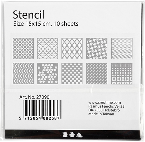 CC Sjablonen Set 15cm 10 stuks-3