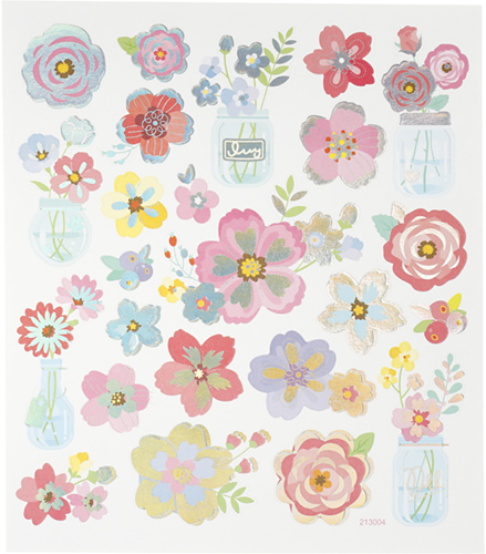 CC Stickers Voorjaarsbloemen