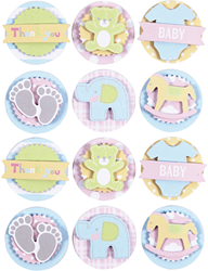 CC 3D Stickers Baby