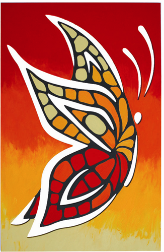 Gomille MDF Open image Butterfly-2