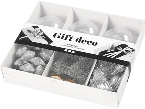 CC Geschenkverpakking Set Kerst Zilver-2