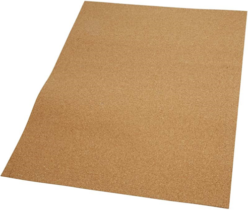 CC Cork Sheets, size 35x45 cm, thickness 2 mm, 4 pc/ 1 pack