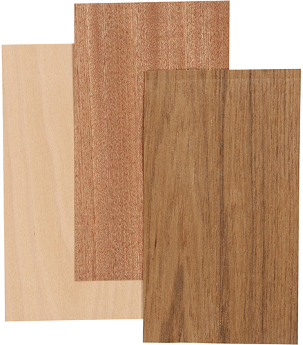 CC Hout Fineer 12x22x0,75 cm 3 vel