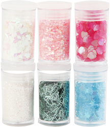 CC Glitter en Pailletten Set Pastel 6x5 gr