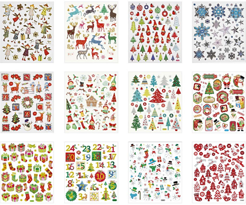 CC Sticker boek Kerst