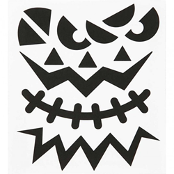 CC Stickers Halloween Gezichten