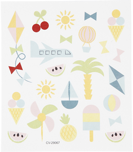 CC Stickers Zomervakantie