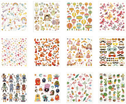 CC Stickerboek Hele Jaar 15x16,5 cm 12 vel