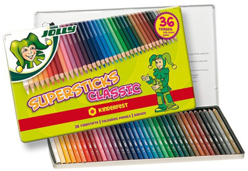 Jolly Supersticks Classic kleurpotloden 36 stuks
