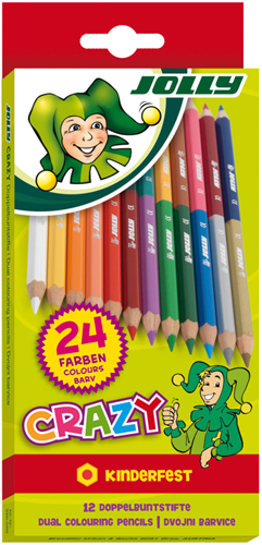 Jolly Crazy Kleurpotloden 24 kleuren