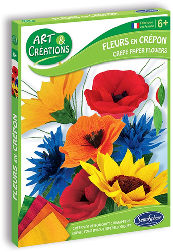 Art & Creations Crêpepapier Veldboeket
