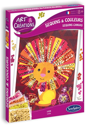 Art & Creations Pailetten Leeuw