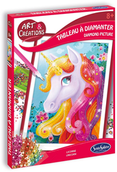 Art & Creations Diamond Canvas Eenhoorn