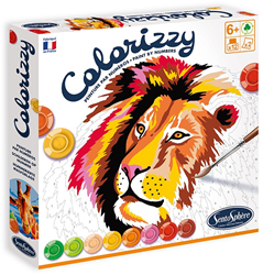 Colorizzy Painter by Numbers Savanna Animals
