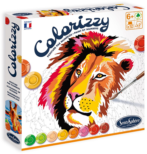 Colorizzy Painter by Numbers Savanna Animals
