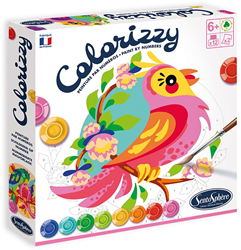 Colorizzy Painter by Numbers Parakeets