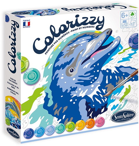 Colorizzy Schilder op Nummer Dolfijn