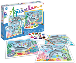 Aquarellum Dolphins