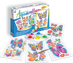 Aquarellum Junior Butterflies and Flowers