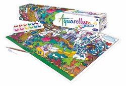 Aquarellum Reuzeposter Betoverde Wereld 65 cm