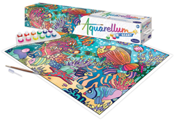 Aquarellum Reuzeposter Koraalbodem 65 cm