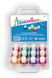 Aquarellum Mini Watercolor Suitcase 12x5 ml