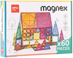 Apli Magnex Magnetic Blocks 60 pieces