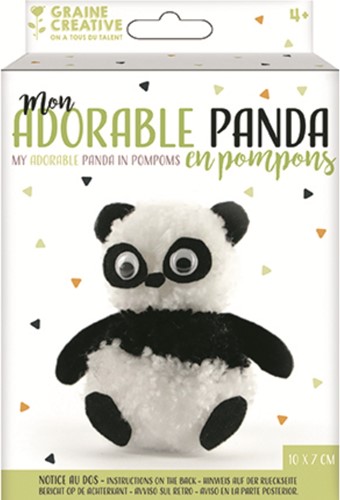 GC DIY Pompon Kit Panda
