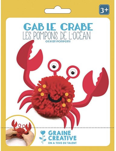 GC DIY Pompom Set - Krab