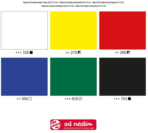 TAC Acrylverf 6x75 ml-2