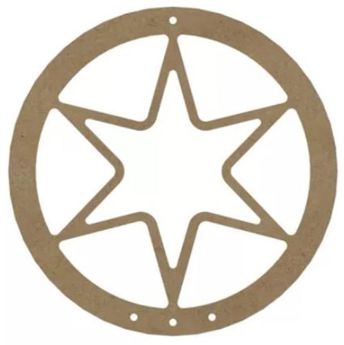 Gomille MDF Dromenvanger Ster met Ring