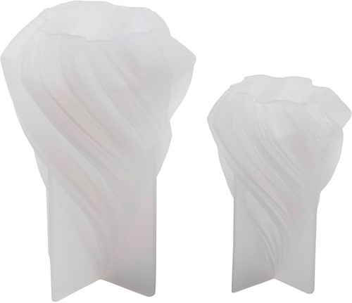 CC Silicone Mal Christmas tree 8 + 11 cm 2 pieces-3