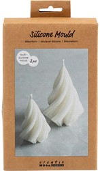 CC Silicone Mal Christmas tree 8 + 11 cm 2 pieces