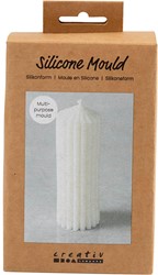 CC Silicone Mal Ribbed Cylinder 12x4 cm