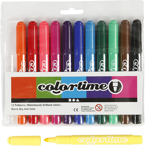 Colortime Stiften Set 12 stuks-3