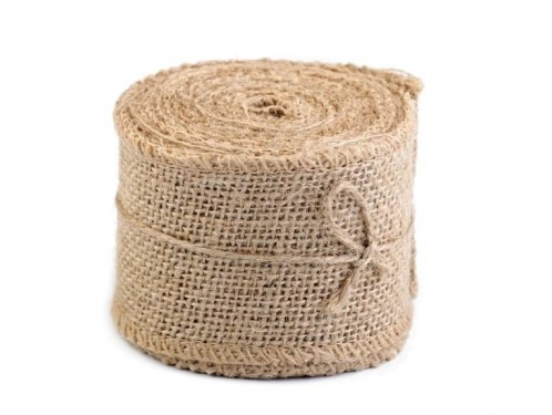 Jute op Rol 6 cm 4,5 m Naturel