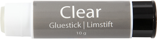 CC Clear Glue Stick, Round, 10 g, 2 pc/ 1 pack-2