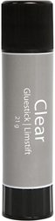 CC Clear Glue Stick, Round, 21 g, 1 pc