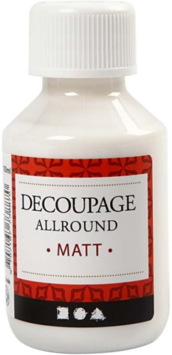 CC Decoupage lacquer, matt, 100 ml/ 1 bottle