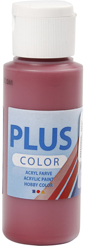Plus Color Acrylverf Antiek Rood 60 ml