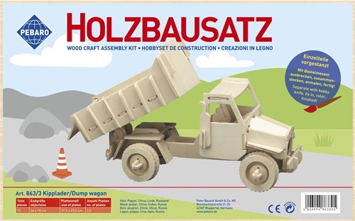 Pebaro Wooden Dump Truck