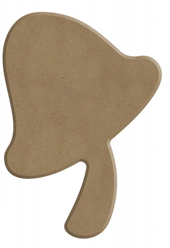 Gomille MDF Figuur Paddestoel 8 cm