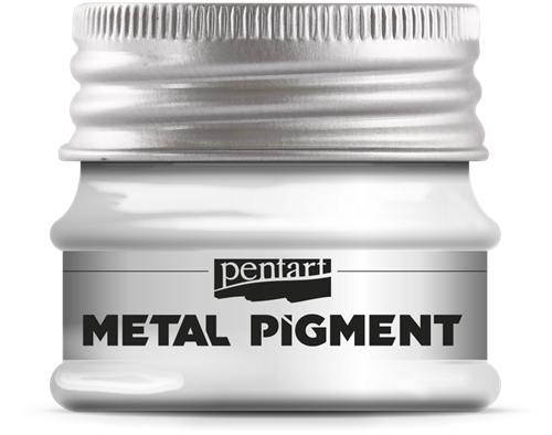 Pentart Metal Pigment Sparkling Zilver 8gr