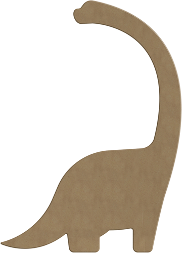 Gomille MDF Figuur Diplodocus Dino 29 cm