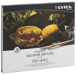 Lyra Rembrandt aquarelpotloden, 24 kleuren