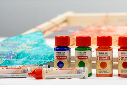 TAC Silk Fabric Dye 50 ml Brilliant Blue-2