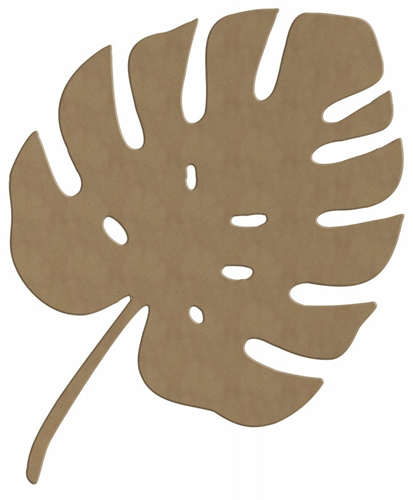 Gomille MDF Figuur Monstera 35 cm
