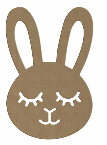 Gomille MDF Figuur Konijn 28 cm