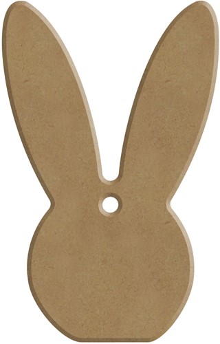 Gomille MDF Figuur 5,5x8,6 cm Konijn