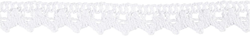 CC Gehaakt Kanten Lint 19 mm 10 m Wit